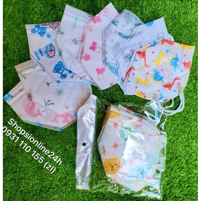 ✅ Hộp 10 cái khẩu trang y tế  N95 , VN95 Kids Famapro Nam Anh kháng khuẩn cho bé , trẻ em