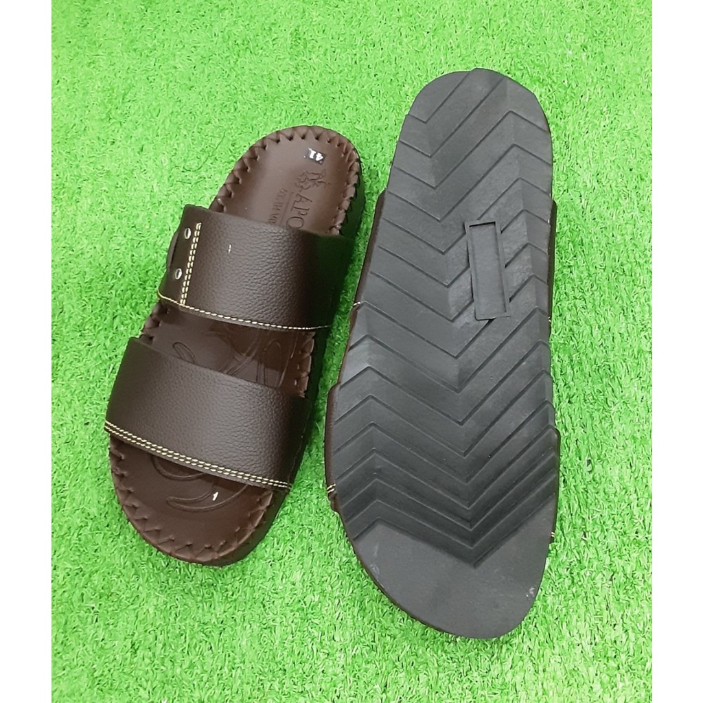 Dép da nam quai ngan,chất liệu da bò cao cấp,size từ 38-43