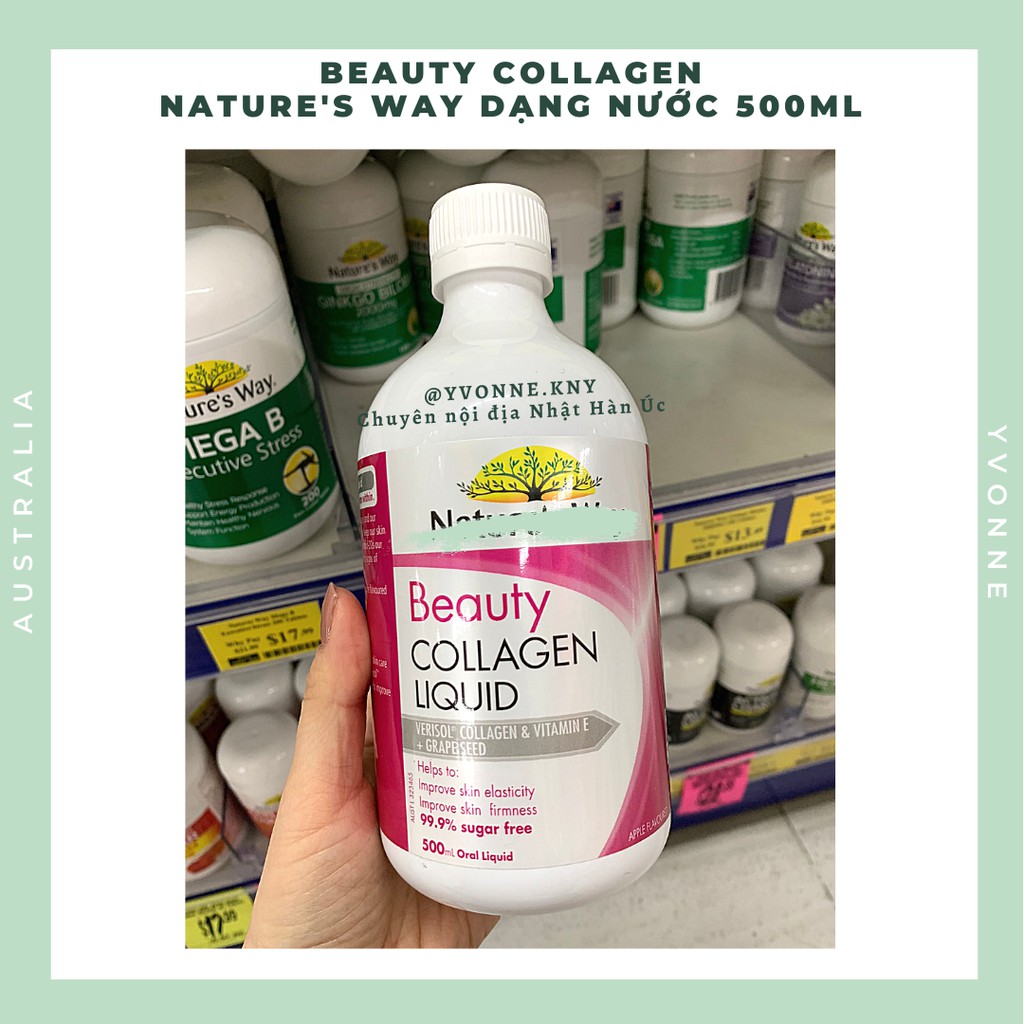Collagen Beauty Nature Way 500ml của Úc (Dạng Liquid)