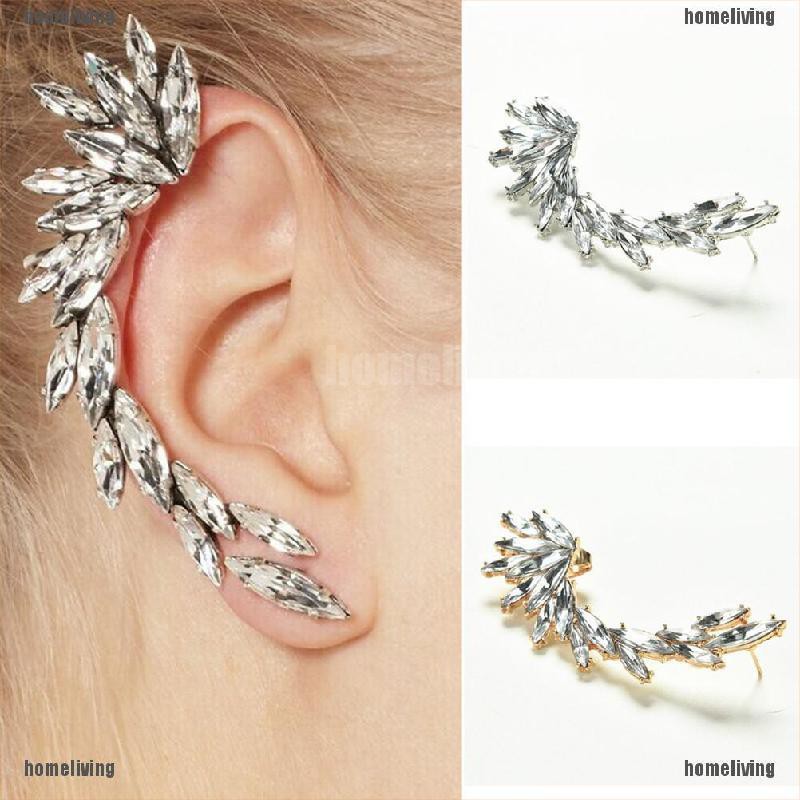 Khuyên vành tai đính đá thời trang dành cho nữ