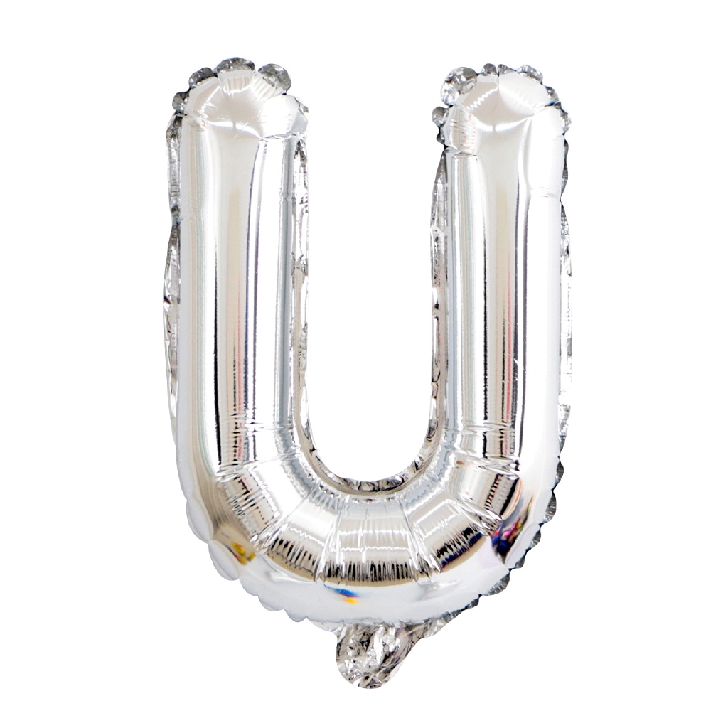 Bong bóng tráng nhôm hình chữ cái từ A-Z kích thước 40.64 cm sành điệu dùng trang trí cho tiệc cưới
