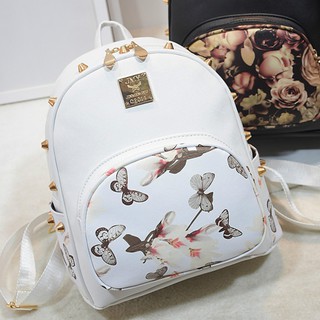 Balo nữ mini hoa tết siêu đẹp - vừa khổ A4 - balo hoa