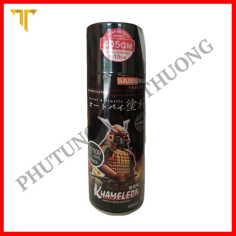 Sơn Samurai Màu Đen Bóng 109 400ml