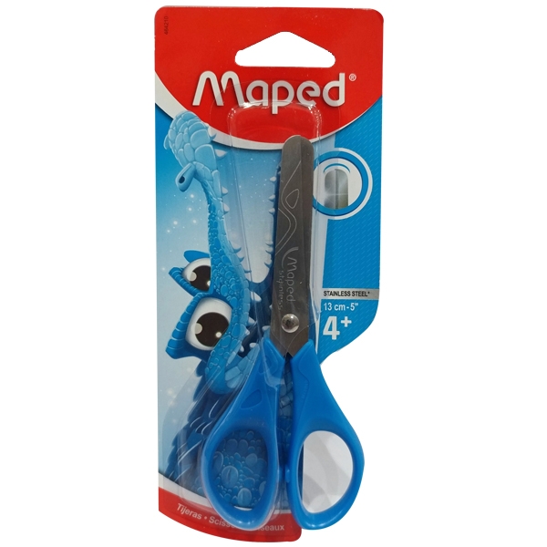 Kéo Maped Essentials 464210 13cm - Màu Xanh - Maped