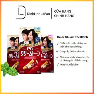 Thuốc nhuộm tóc bigen thảo dược nội địa nhật bản 80g