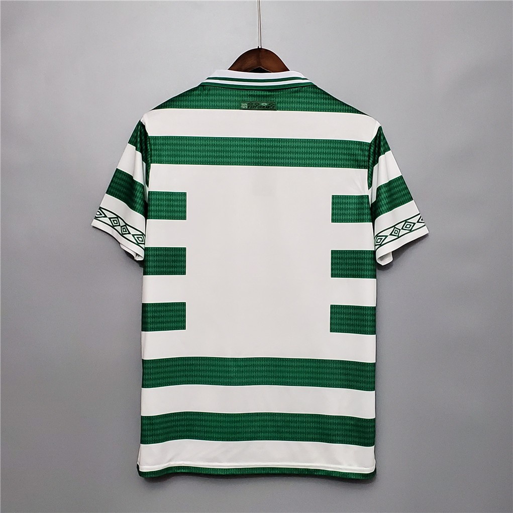 Áo Bóng Đá Đội Tuyển Celtic 98-99 Phong Cách Retro