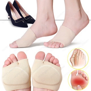 Gel Silicon Nửa Đế Cho Metatarsal Chân Trước Giảm Đau Miếng Lót Giày Bóng Đệm Chân Cho Hallux Valgus Corrector Tất