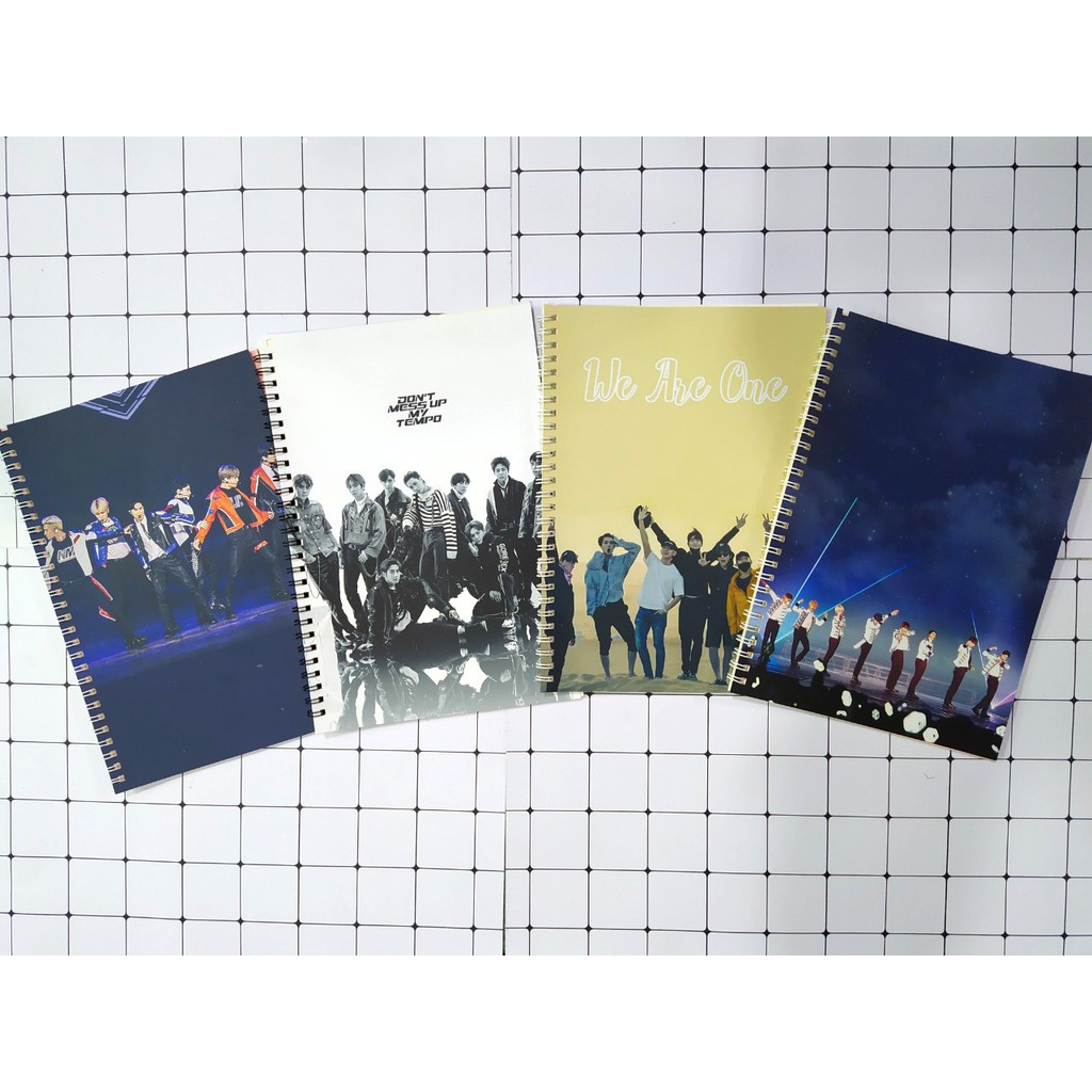 Sổ lò xo EXO SLI19 size to 60 trang 17X25CM