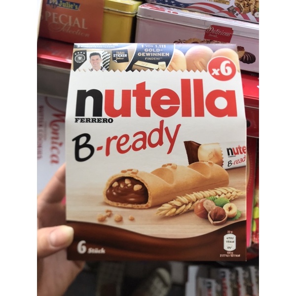 Bánh Xốp Nutella của Đức 132g (6 chiếc)