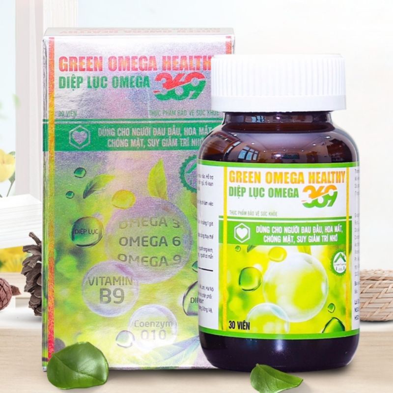 Diệp lục Omega 369 - Green Omega Healthy - chính hãng