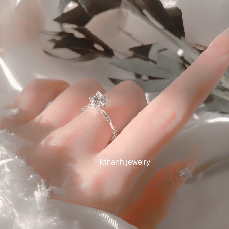 NHẪN NHÔ BẠC 925