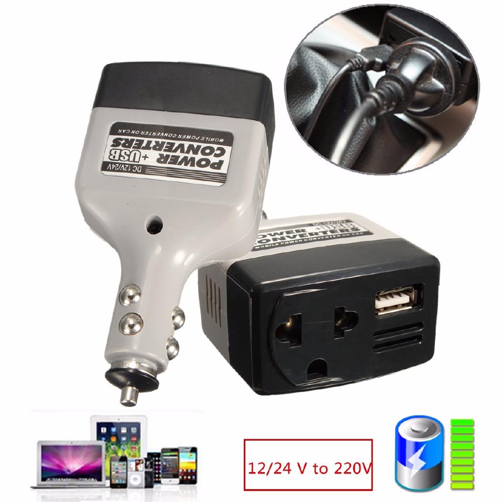 Bộ chuyển đổi nguồn điện dc 12v / 24v sang ac 220v