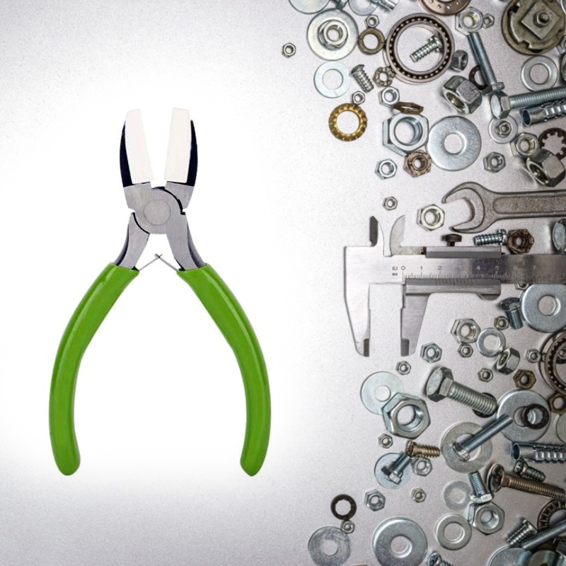 Kìm Thép Carbon Kèm Vỏ Bọc Mũi Phẳng Chuyên Dụng Làm Trang Sức DIY