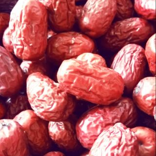 500g táo đỏ khô loại trái to, ngọt - nấu sâm, canh, chè