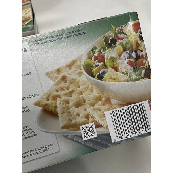 Bánh quy ăn kiêng Unsalted Tops Premium Saltine Crackers