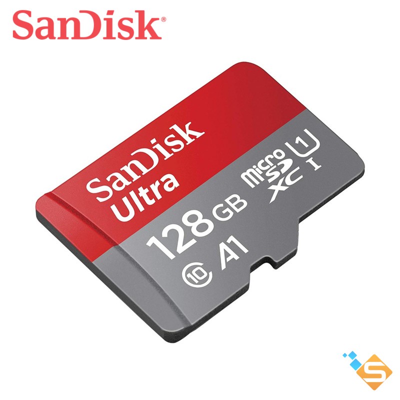 Thẻ Nhớ SanDisk Ultra A1 MicroSDXC 256GB 128GB Class 10 UHS-I 120MB/s -Bảo Hành Chính Hãng 5 Năm