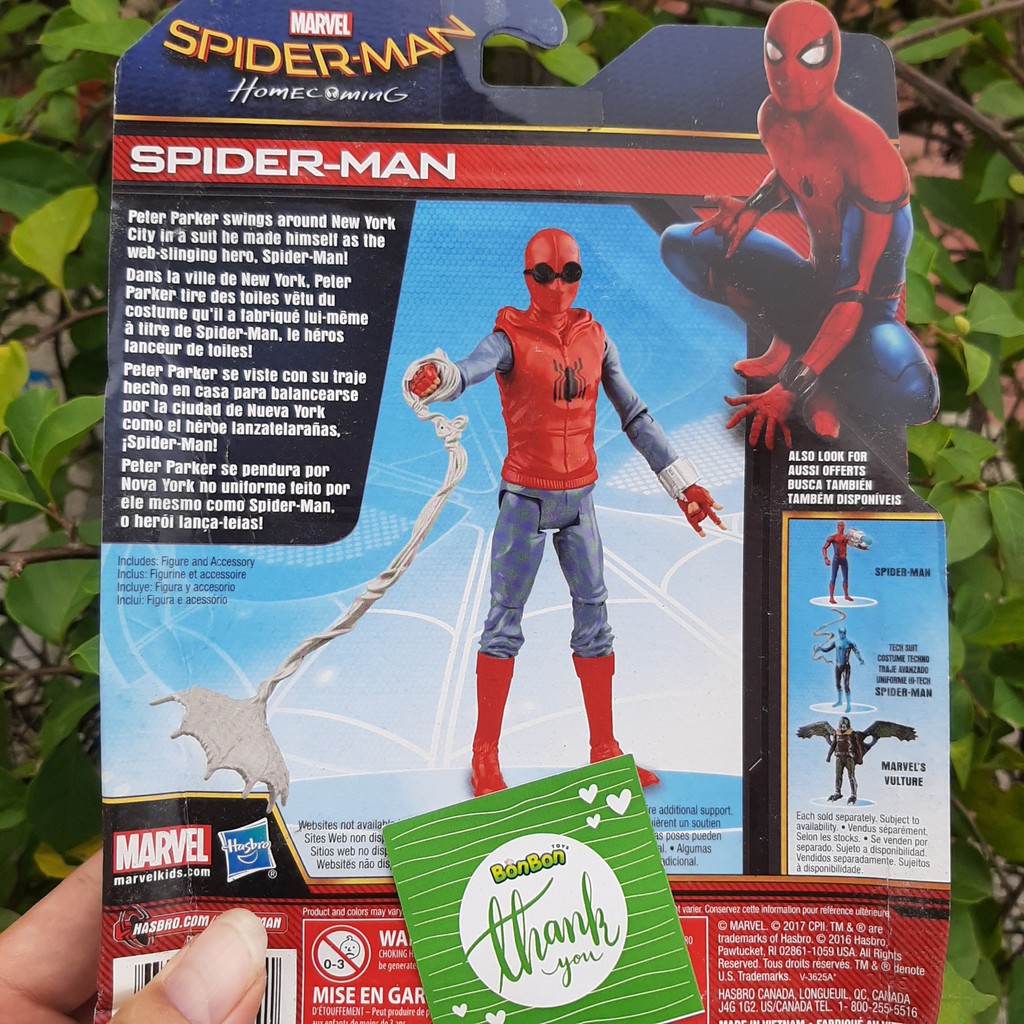 Mô hình người nhện Spider Man chủ đề mùa đông - chính hãng