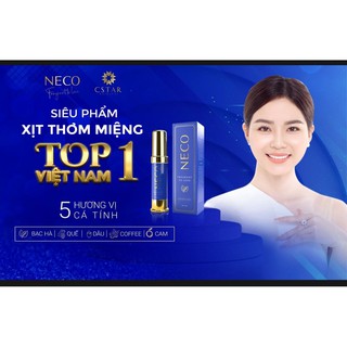 Xịt Thơm Miệng Kháng Khuẩn Chống Dịch NECO.[ HÀNG CHÍNH HÃNG ]