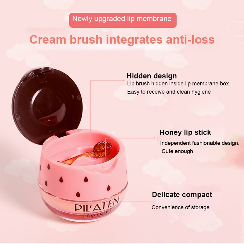 PLATEN Girl Good Night Lip Mask Fruit Natural Extract Hydrating Peel Off Deeply Care Lip Oil Primer Balm | BigBuy360 - bigbuy360.vn