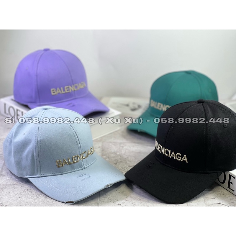 Nón Kết Kaki Thêu Chữ Bale Rách Cực Chất Nam Nữ Thời Trang