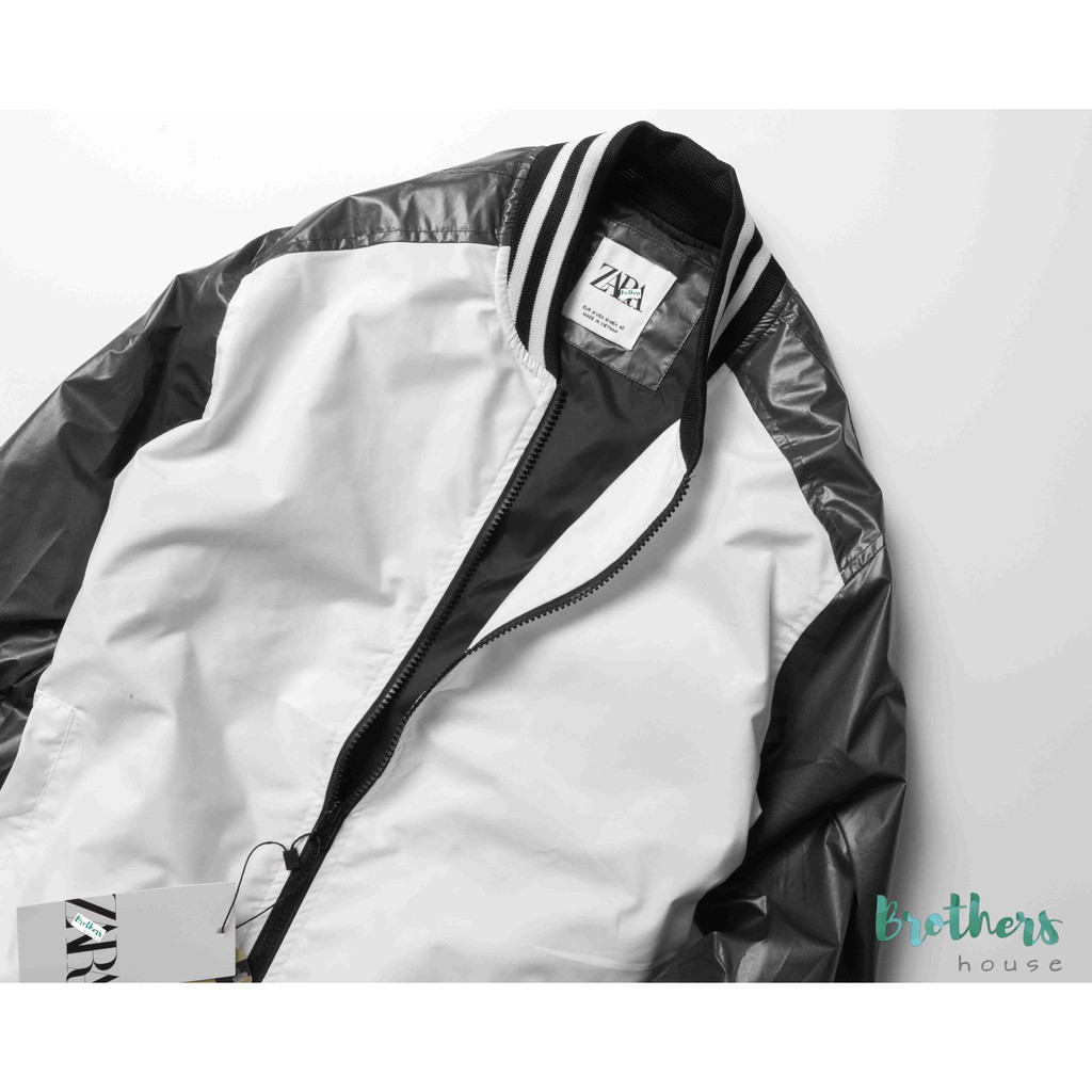 |Vải cao cấp| Áo khóac bomber Zara lên dáng trẻ trung, mặc mát lắm nha