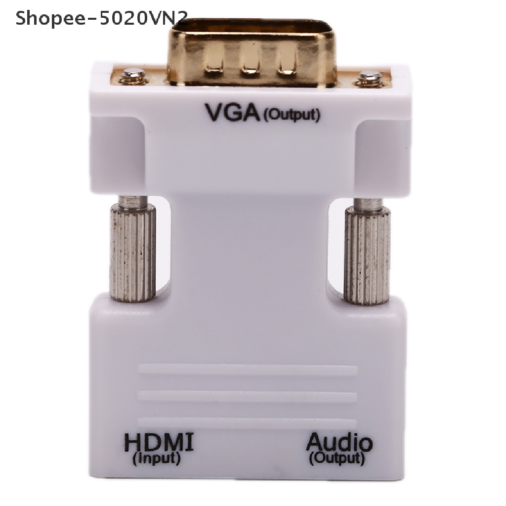Bộ chuyển đổi HDMI Female to VGA Male cho Laptop/PC sang TV/HDTV