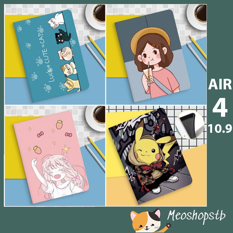 Ốp Ipad Air 4 Air 5 2022 10.9 Viền Silicone Hoạ Tiết