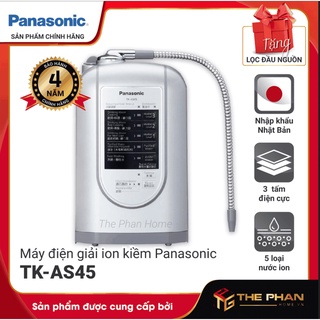 Máy Lọc Nước Điện Giải Ion Kiềm PANASONIC TK-AS45 - Tạo ra 5 loại nước ion, Hàng Chính Hãng