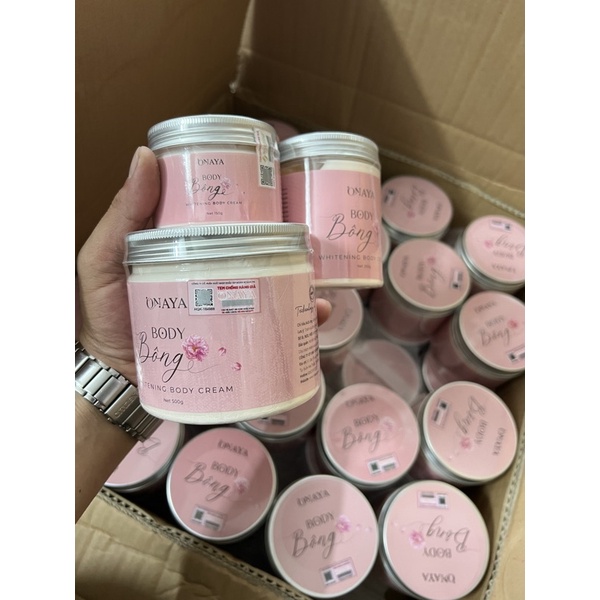 Kem body Bông da trắng sáng sau 7 ngày