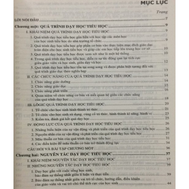 Sách - Lí luận dạy học Tiểu học