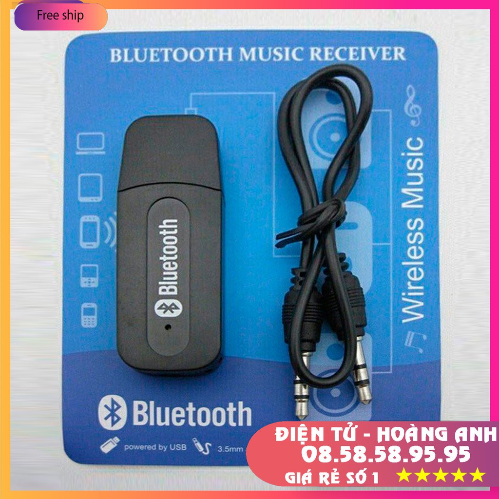 Usb Bluetooth HJX-001 - Bluetooth 5.0 - cho loa , amply