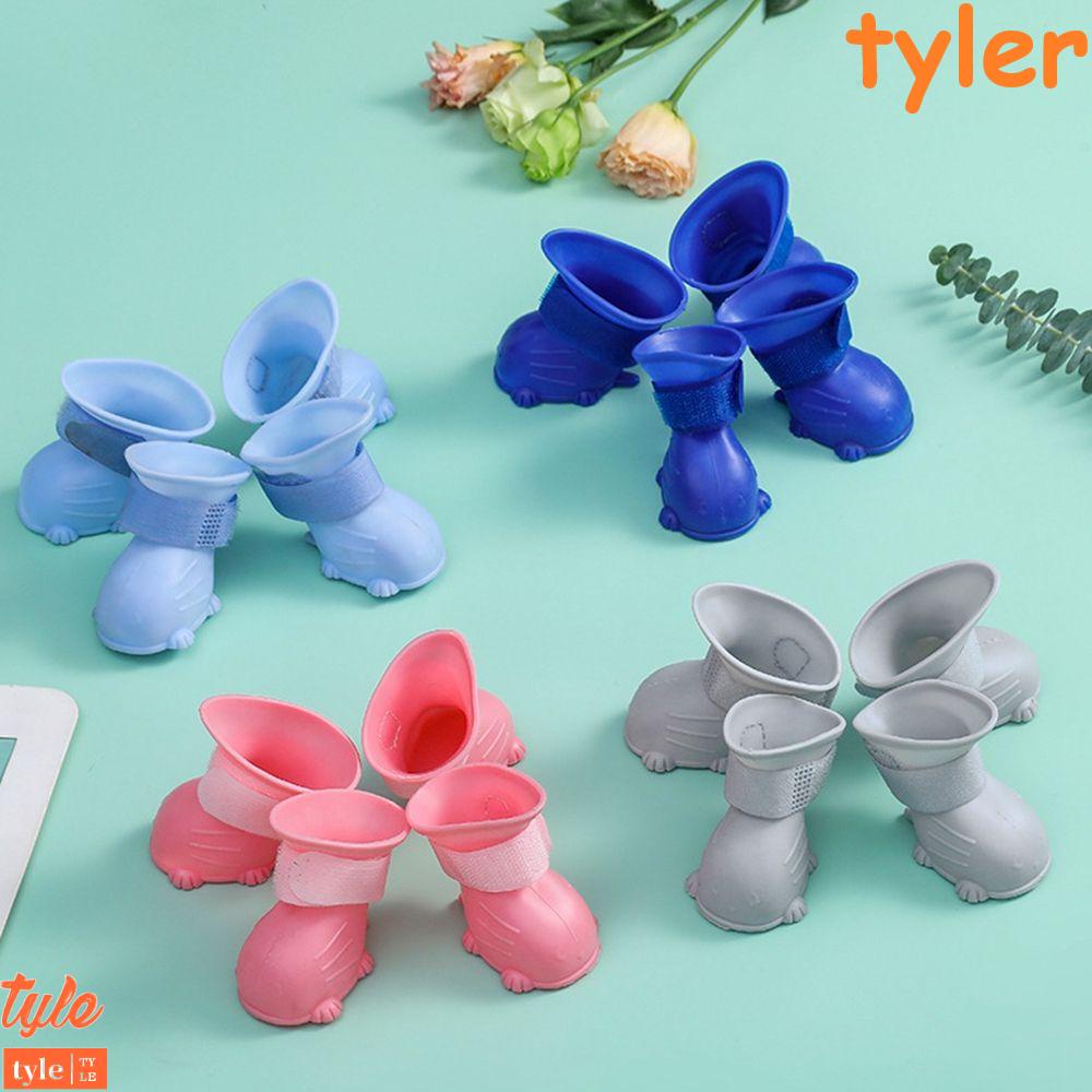 Vỏ Bọc Giày Đi Mưa Chống Trượt Chống Mài Mòn Bảo Vệ Chân Chó Con TYLER1