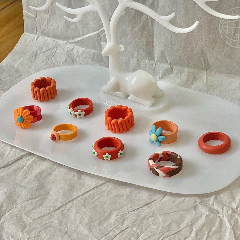 CR01 - Tangerine - Nhẫn Chunky