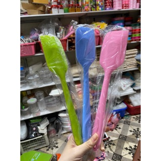 1 phới trộn bột spatula silicon màu sắc