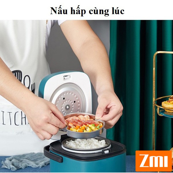 [HÀNG MỚI VỀ] Nồi cơm điện đa năng Mini JIASHI 1,2L hàng nội địa cao cấp (Tặng khay hấp + 1 bộ giao kéo) | BigBuy360 - bigbuy360.vn