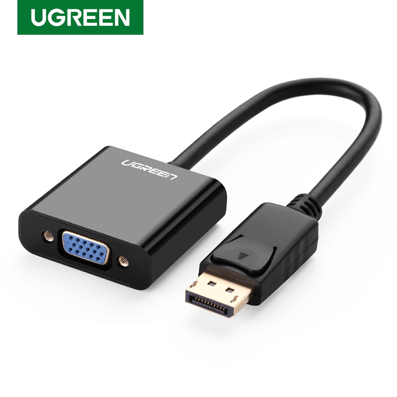 Ugreen Cáp Chuyển Đổi Từ Cổng Displayport Sang Vga Dp 1080p Cho Máy Chiếu / Tv / Macbook