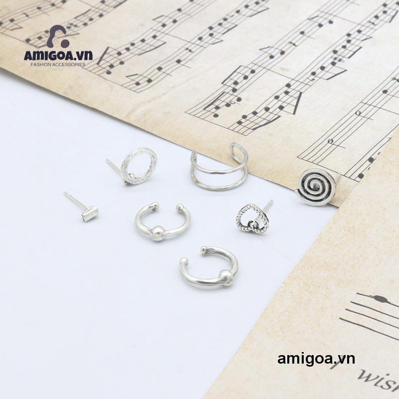 ✨✨Bộ Khuyên Tai Phong Cách Bohemian Retro Đơn Giản Thời Trang