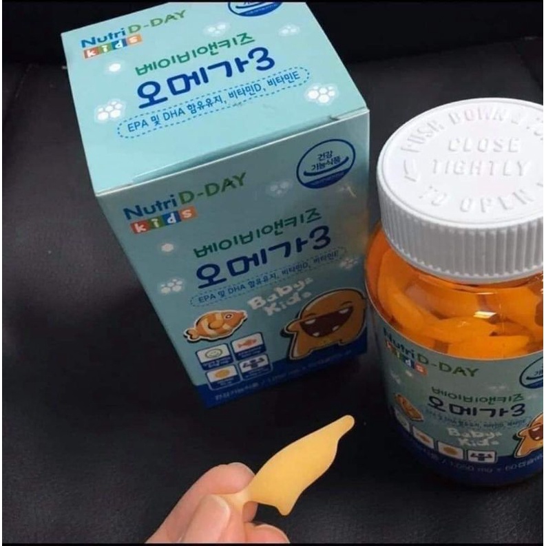 Dầu cá Omega 3 Nutriday Kids cho trẻ em  dầu cá rất quan trọng đối với sức khỏe và sự phát triển trí não của bé