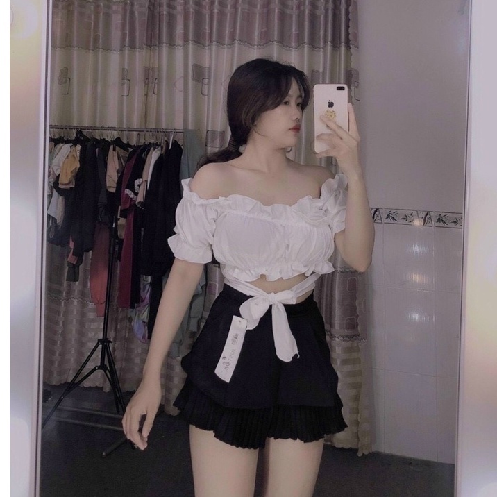 ÁO CROPTOP KIỂU NỮ XINH