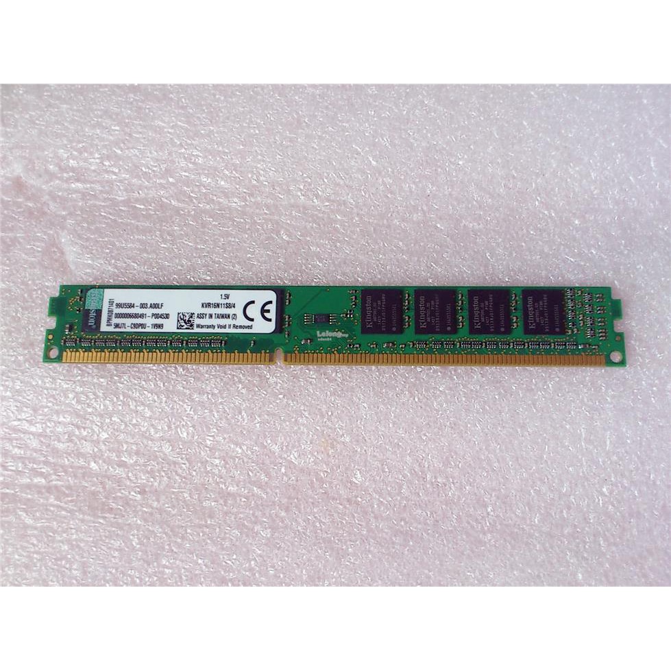 RAM PC DDR3 4GB BUS 1600 KINGSTON