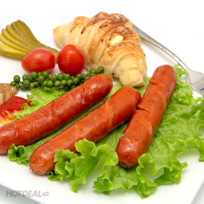 [SIEU RE] Xúc Xích Ăn Liền Red CP Tiệt Trùng Gói 200g /5 CÂY x40g | BigBuy360 - bigbuy360.vn