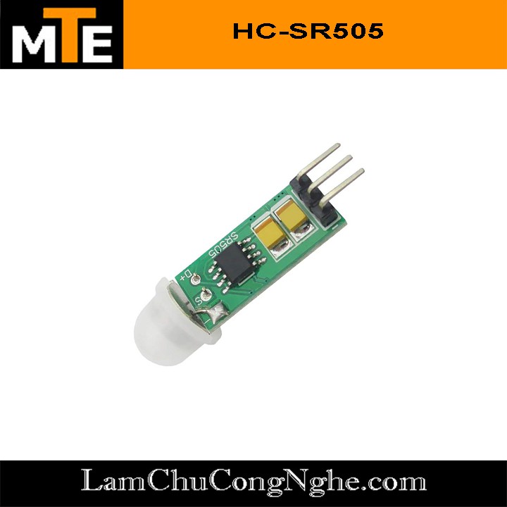 Mạch cảm biến thân nhiệt chuyển động Pir HC SR505 - Module arduino