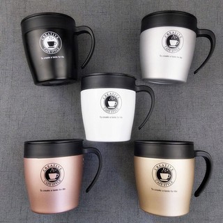Ly giữ nhiệt uống cà phê, trà Creative 330ml kèm muỗng khoáy inox