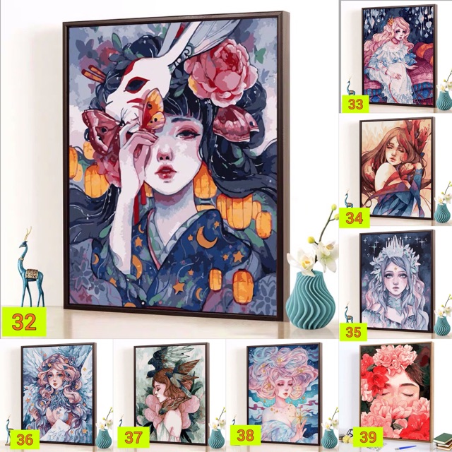 [ ORDER ]- VIDEO THẬT - TRANH SƠN DẦU TỰ TÔ