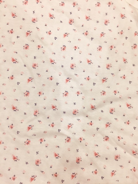 Áo 3 lỗ hoa nhí cotton giấy Hàn cực mát