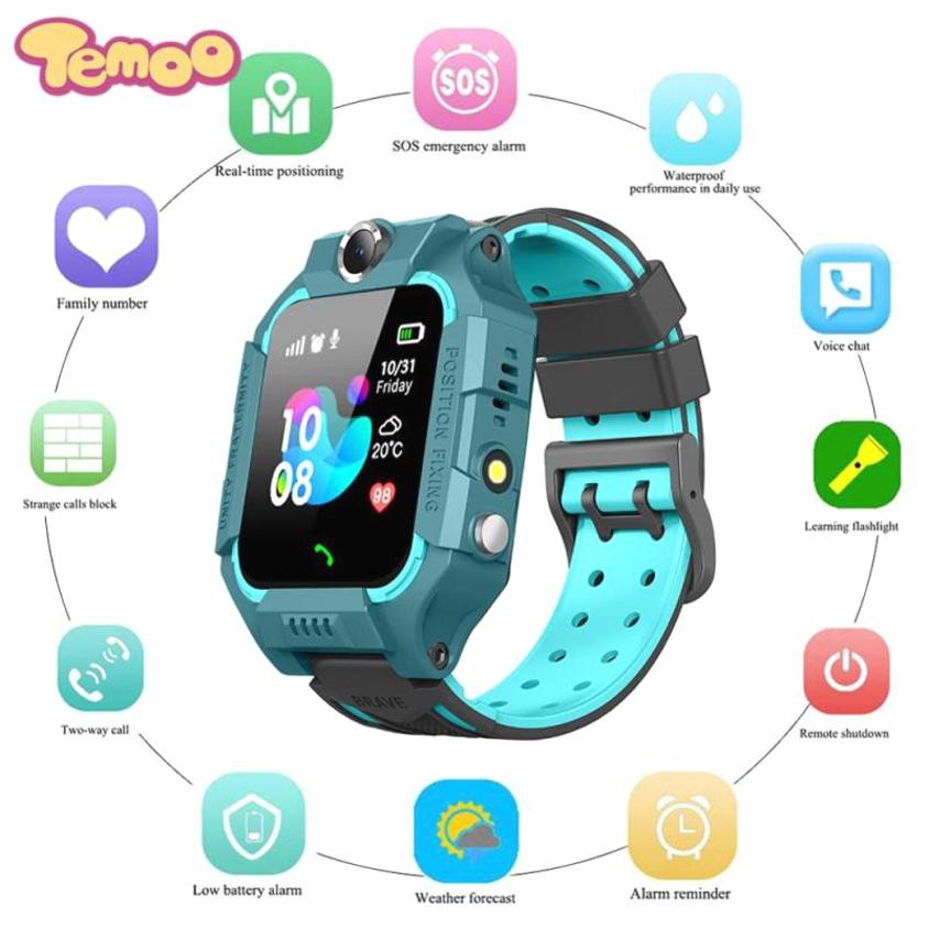 Q19 Swimming Waterproof Kids Smart watch LBS Smartwatches Baby Watch Children SOS Call Location Locator Tracker Anti Lost smart watch jam telefon jam