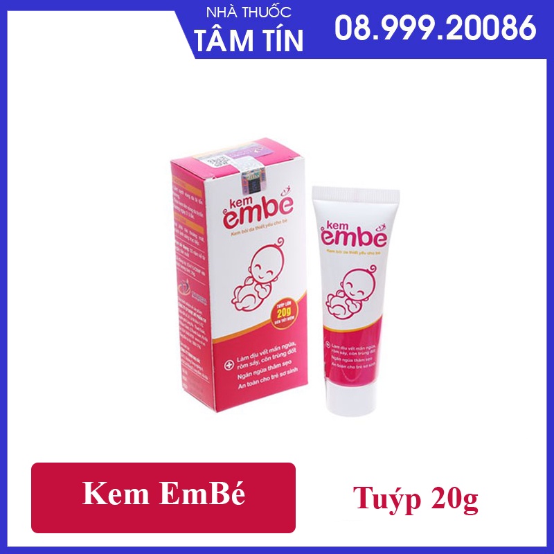 Kem EmBé - Hết mẩn ngứa, giảm viêm hiệu quả / kem em bé