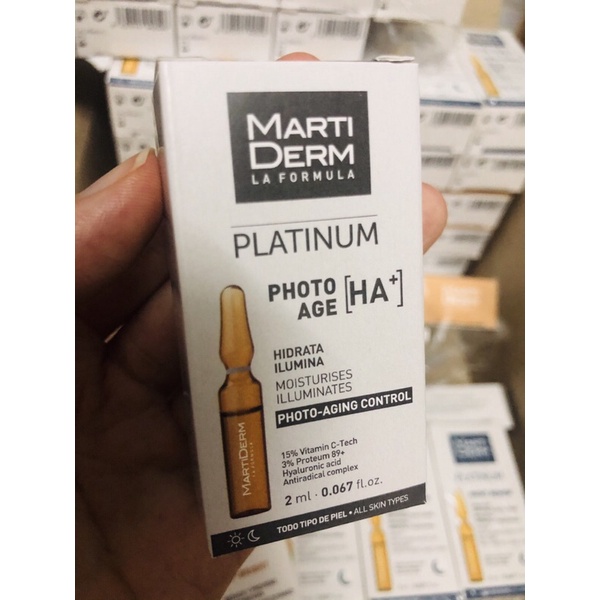 [Bill Authentic] (ỐNG LẺ) Tinh chất Martiderm Photo Age HA/ DSP-Bright/ Night Renew | BigBuy360 - bigbuy360.vn