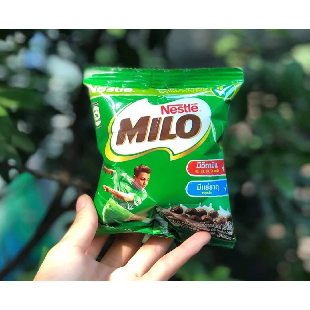 Ngũ cốc ăn sáng MiLo 1 gói 15g hàng Thái lan.