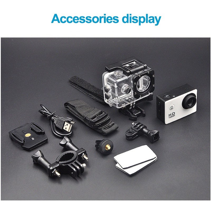 Camera hành động Sj4000 Độ nét cao Ultra HD 2.0 inch Chống thấm nước | BigBuy360 - bigbuy360.vn
